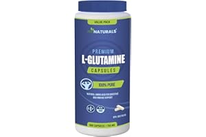 MINATURALS L Glutamine Capsules | 500 Capsules | 3000mg Per Serving| Natural Amino Acid | L Glutamine Pills Supports Digestiv
