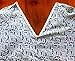 BH Plastic Snap IV Universal Hospital Gown (Navy)