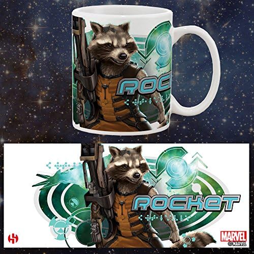 Guardians of the Galaxy Mug Rocket Raccoon SeDi Cups Mugs