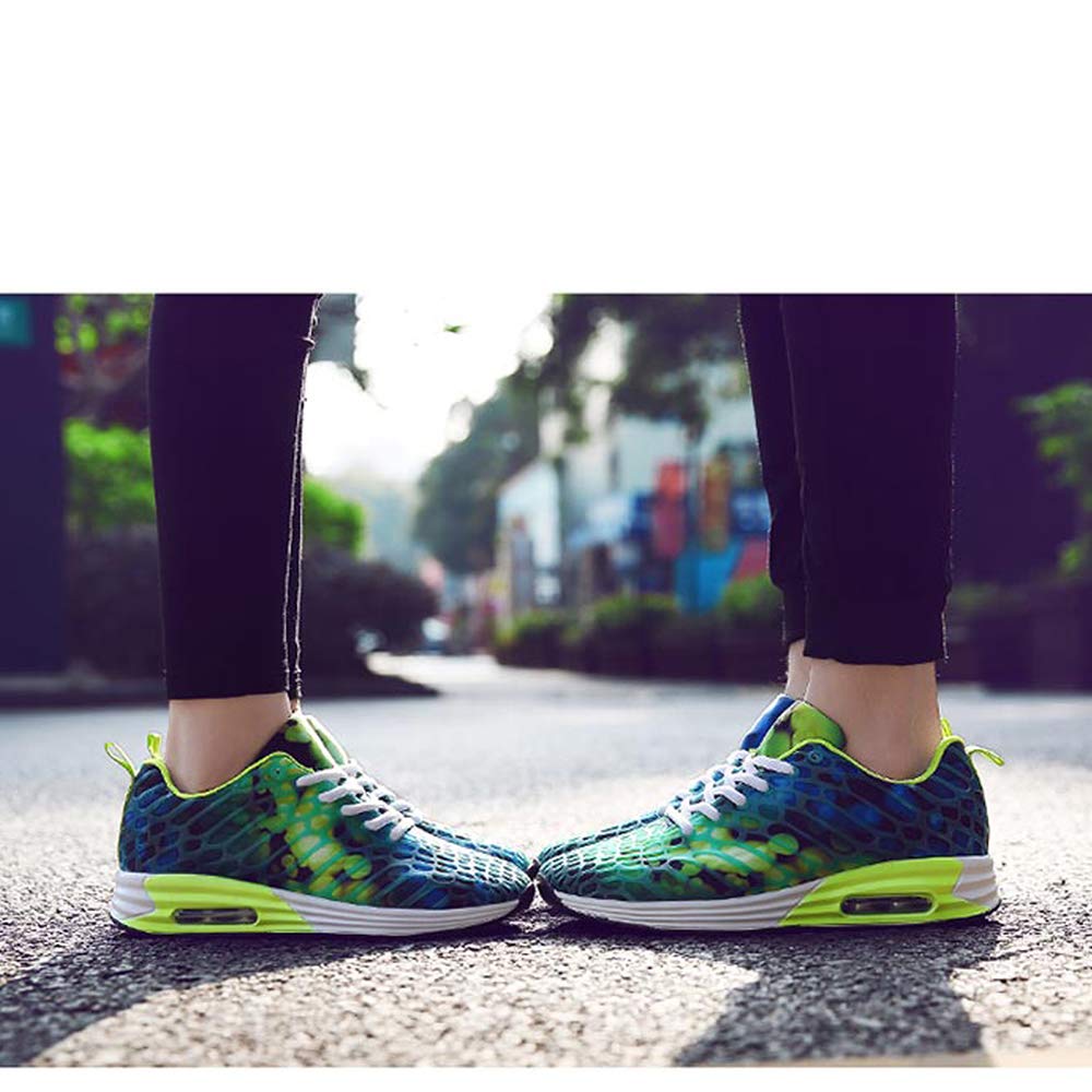 Wonvatu Women Men Breathable Fashion Running Sneakers Comfortable Lightweight Walking Athletic Shoes