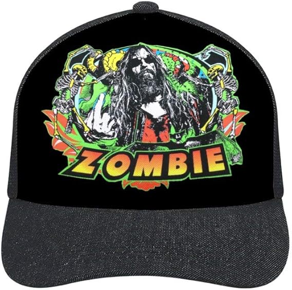 Qnongq Rob Zombie ロブ ゾンビキャップ メンズ 帽子 野球帽 ユニセックス キャップ コットン100 サイズ調節可 遮光 速乾 大きいサイズ 調節可能 おしゃれ キャップ 通販 Amazon