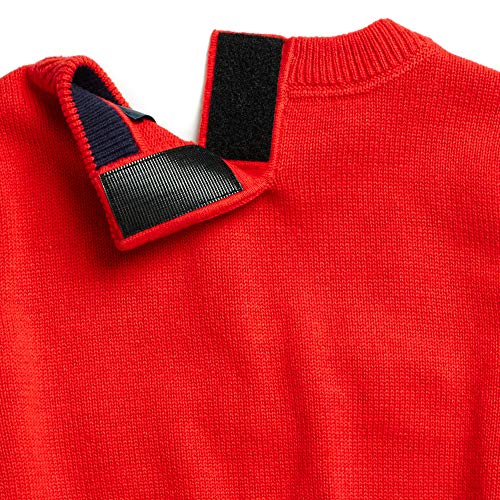 image for Tommy Hilfiger Girls' Adaptive Sweater with Hook and Loop Fastener at 