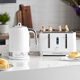 Russell Hobbs Inspire Electric Kettle 1.7 L 3 kW White Textured Plastic view 8