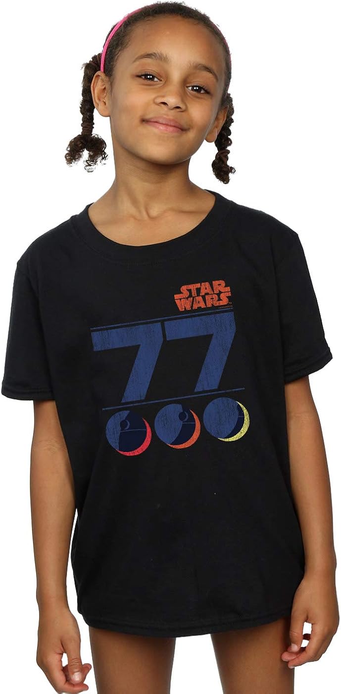 Star Wars Girls Retro 77 Death Star T-Shirt