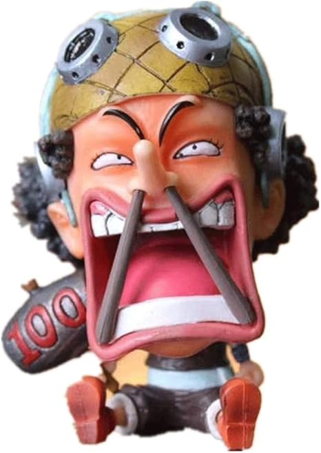 Amazon Co Jp ワンピースロング鼻ウソップpvc箱入りアクションフィギュア3 9インチ ホーム キッチン