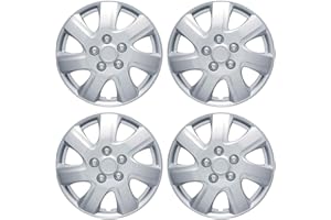 BDK Hubcaps Wheel Covers For Toyota Camry 16 Inch Hubcaps Set Of 4, Snap-on Direct OEM Replacement For Toyota Camry Hubcaps 16 Inch Wheel Covers Impact-Resistant High Durability (Full Set of 4)