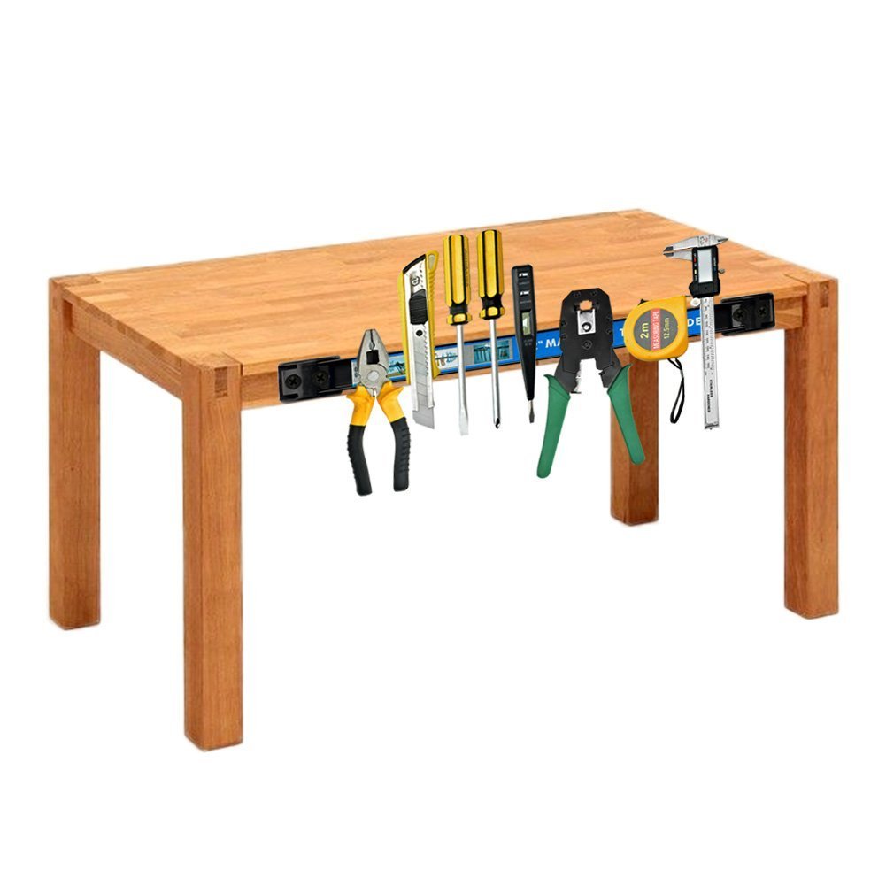 4Pc Tool Holder Racks Metal Tool Storage Garage Gear