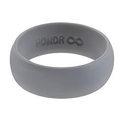 Honor Eternity Ring Men's Silicone Ring Wedding