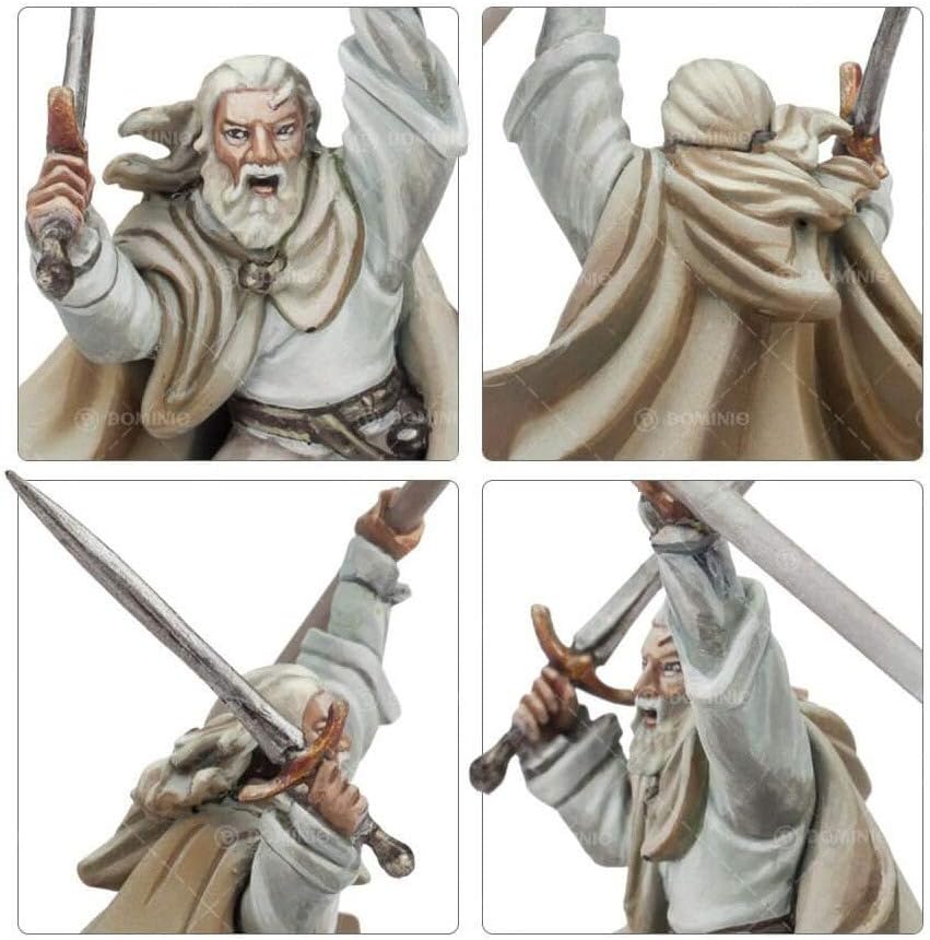 Games Workshop - Middle Earth - Lord Of The Rings: Gandalf The White & Peregrin Took, Multicolor, Small - Image 5