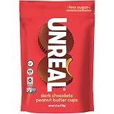 Unreal Dark Chocolate Peanut Butter Cups, 4.2 oz