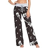 Women's Pajama Pants Bird Cardinal Bullfinch Titmouse Sleepwear Lounge Pajama Bottoms XS
