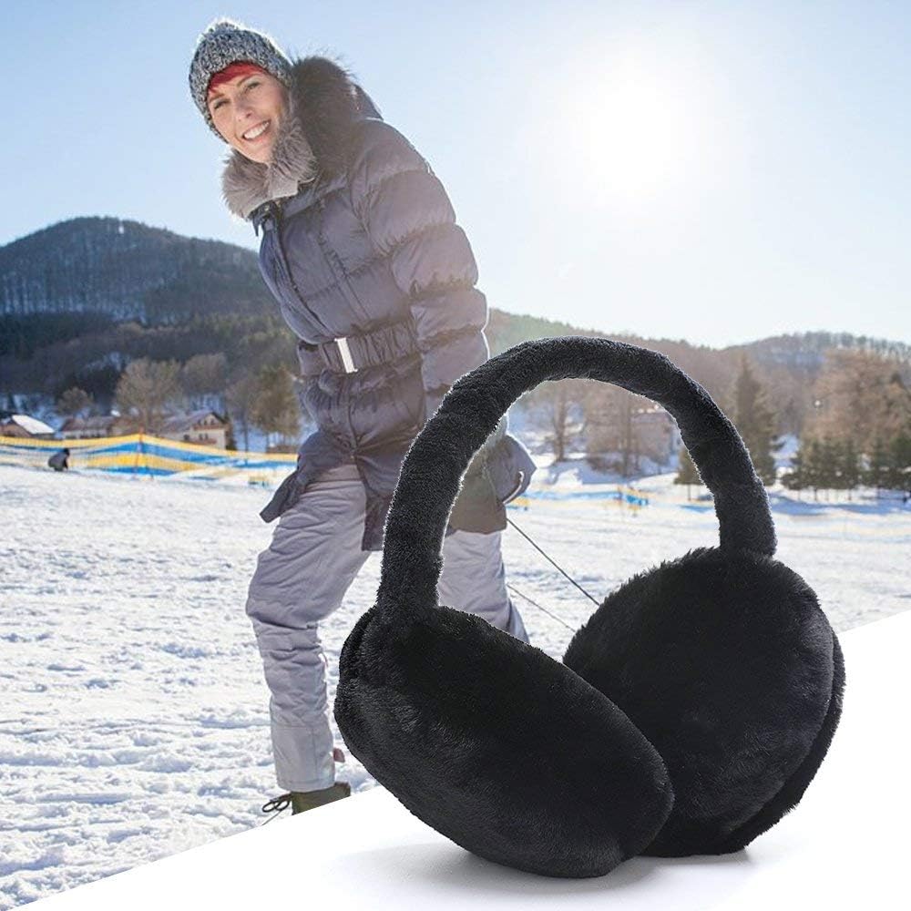 xianshi Adult Winter Keep Warm Women Men Earmuffs Ear Warmer Plush Cotton Ear Muffs