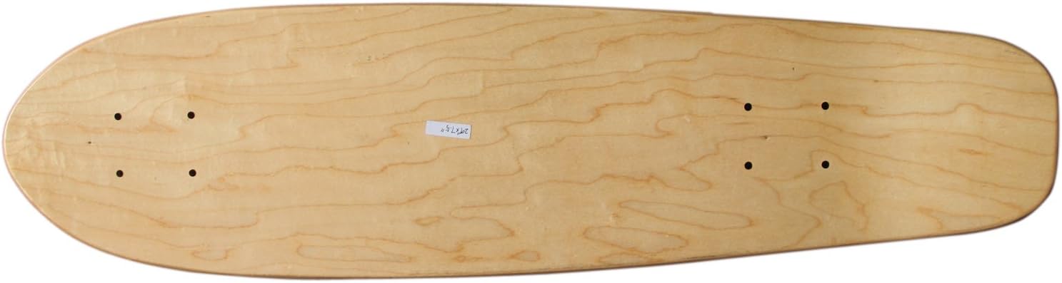 29 x 7.5 inches Blank Natural 100% Canadian Maple Skateboard Deck Slight Concave 7 Layers Deck Only