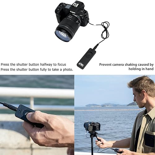 Shutter Release Cable Cord Wired Remote Control Switch Compatible For Nikon D7500 D7200 D7100 D7000 D5600 - View #5