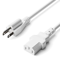 THE CIMPLE CO 3 Feet - 3 Prong AC Power Cable for