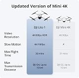 DJI Lito 1 4K Camera Drone for Beginners Updated Mini 4K Version view 5