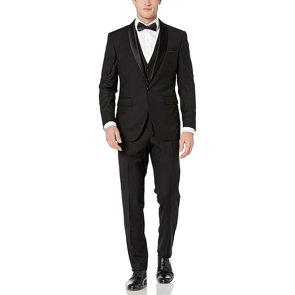 Adam Baker Designed, Men's Modern Fit Two Button Notch Lapel Two