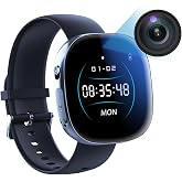 MNTHSSY Hidden Camera Watch, Spy Camera with Playback,1080P Spy Camera Hidden Camera,Nanny Camera with Time Display,Mini Cam Spy Cam(32GB)