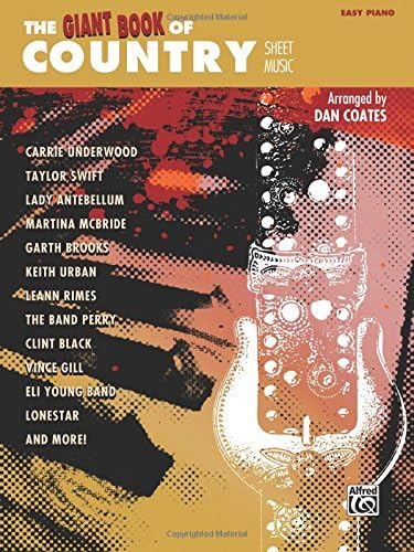 The Giant Book of Country Sheet Music: Easy Piano (The Giant Book of Sheet Music)