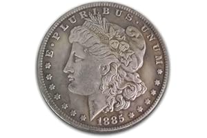YIQILAFADA 1878-1921 Liberty Morgan Coin Replica Collection US Old Coin Collection United States of America Coin Souvenir Party Gifts