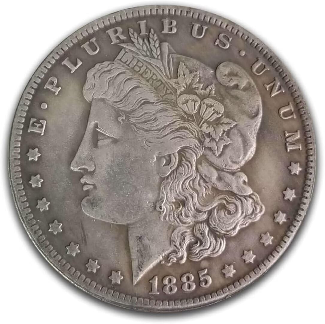 Photo 1 of 1878-1921 Liberty Morgan Coin Replica Collection US Old Coin Collection United States of America Coin Souvenir Party Gifts