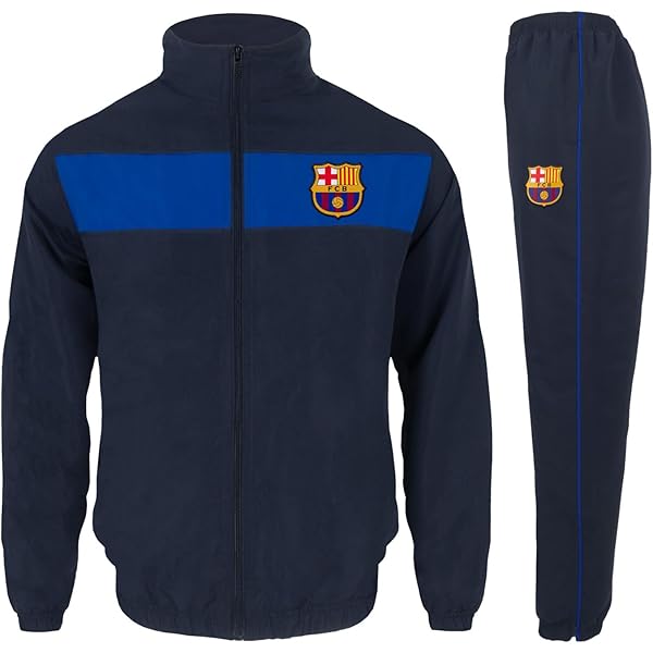 FC Barcelona フード付きジャケット ネイビー Amazon.com: FC Barcelona Boys Quilted Jacket Hooded Winter