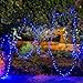 LED Solar Party String Lights with Auto Sensor, 100 Twinkling Outside Icicle Lights, Christmas Fairy Indoor Outdoor Starry Lights, Waterproof, 39.1 Feet Long