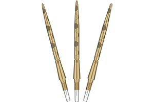 TARGET Darts Swiss Point Storm Steel Dart Points, Onyx (3 Pack Set of Tips) 26MM/30MM/35MM – Gold/Silver/Black | Change Dart Points, Spare Tips, Professional Darts Accessories