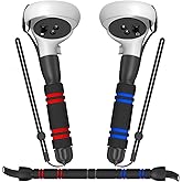 YOGES VR Game Handle Accessories Compatible with Oculus Quest 2 Controllers, Dual Handles Extension Grips Compatible with Meta Quest 2 Accessories for Beat Saber Supernatural Gorilla Tag Games