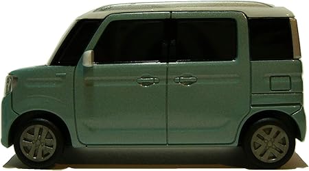 Amazon Suzuki スズキ 新型 スペーシア プルバックカー ミニカー 色見本 カラーサンプル オフブルーメタリック ホワイト2トーンルーフ ミニカー ダイキャストカー おもちゃ