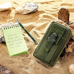 Eaasty 5 Pcs Waterproof Notebook Tactical 3 x 5