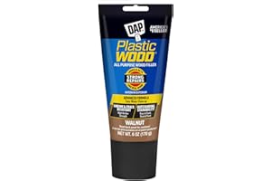 DAP Plastic Wood All Purpose Latex Wood Filler, Walnut, 6 Oz (7079800584)