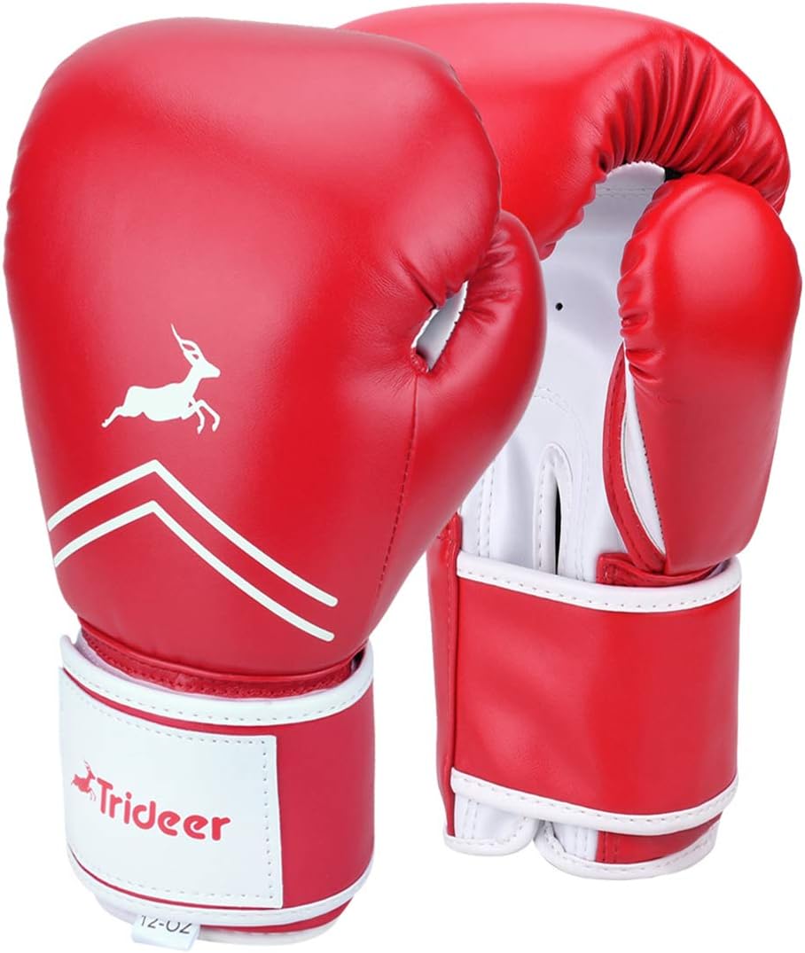 Trideer Pro Grade Boxing Gloves for Men & Women, Kickboxing Bagwork Gel Sparring Training Gloves, Muay Thai Style Punching Bag Mitts, Fight Gloves : Sports & Outdoors