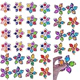 PoSeitiks 32PCS Pop Fidget Spinners, 2 Assorted