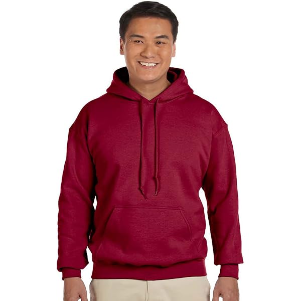 Gildan HeavyBlend Crewneck Sweatshirt - Men's Maroon XL, Soft & Durable Pullover Hoodie Alternative - View #4