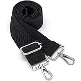 S&loyoe Solid Color Purse Straps Replacement Crossbody Bag Strap Adjustable Wide Guitar Straps for Handbags 1.5inch