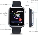 Shipenophy Smartwatch Fitness Watch Micro-SIM Camera for iOS Android Bluetooth view 6