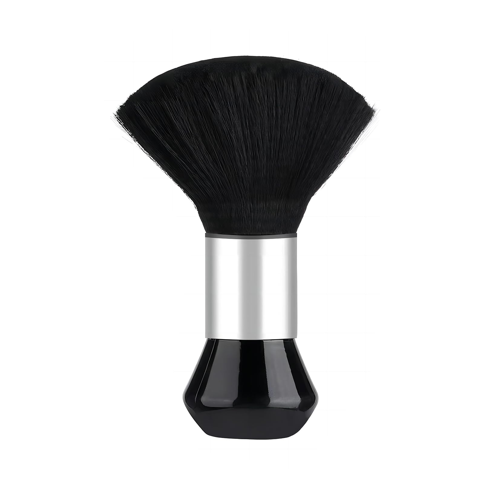 PAITOK Barber Neck Brushes for Hairdressers,Professional Soft Hair Cutting Cleaning Brush Salon Household Neck Duster Brush Barbering Equipment for Remove Shredded Hair (Black Handle)