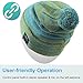Qshell Bluetooth Beanie Hat Washable Music Cap with Wireless Stereo Headphone Earphone Speakers Mic Hands Free for Outdoor Sports Skiing Skating Camping,Christmas Gifts- Green