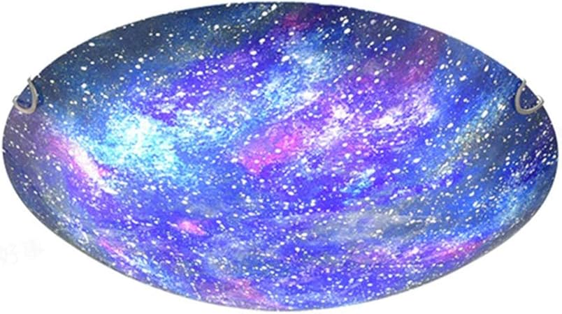 40CM LED Cartoon Deckenleuchte,ZRSZ Rund Planet Decke Licht Kosmischer