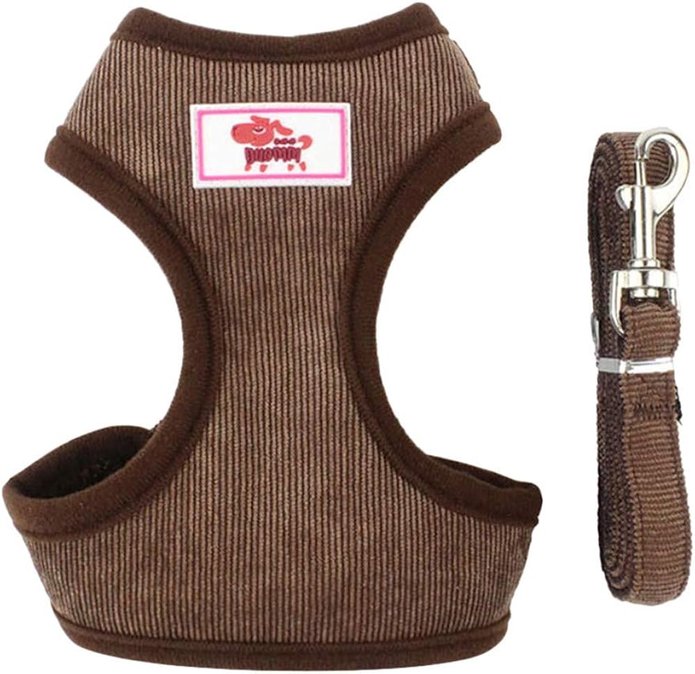 Balock Schuhe Haustierleine+Brustgurte für kleine Hunde,Verstellbare