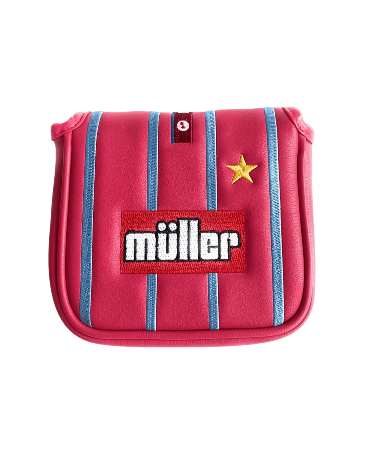 Caddy Club Golf Headcovers – Villa Park Mallet Putter Cover – Golf Gift – Fits All Major Brands – Classic Football Club Designs – Premium Stitching, Durable Lining – Multiple Designs