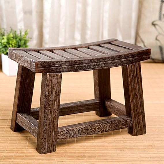 Taburete/Silla de Madera Maciza para niños o Taburete para Adultos Sala