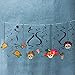 PAPER JAZZ Day of Dead Party Decorations Hanging Swirl Glitter Party Supplies Pack (swirls)
