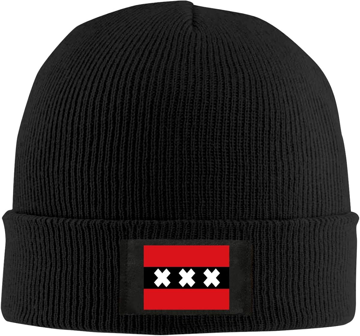 ChunLei Amsterdam City Flag Unisex Warm Winter Wool Hat