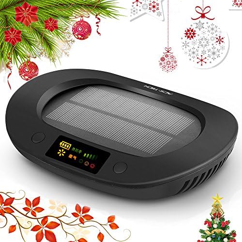 Cheyoll portable asolar battery powered usb ionize car air purifier hepa filter and Removes Cigarette Smoke,bacteria,unbearable Odor,other Bad Smells(black)