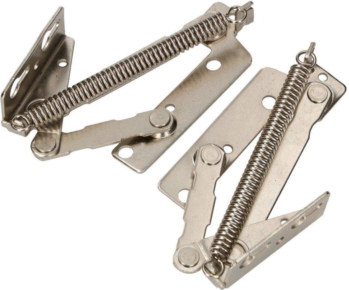 KOTARBAU 05907465900041 Klappenbeschlag Flap Fitting, Silver, 135 mm