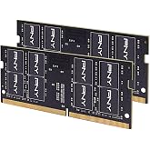 PNY DDR4 32GB (2x16GB) Performance 3200MHz CL22 Notebook Memory Kit | PC4-25600, CL22, 1.2V, Notebook/Laptop RAM, Compatible: 2933/2666/2400/2133MHz - MN32GK2D43200-TB