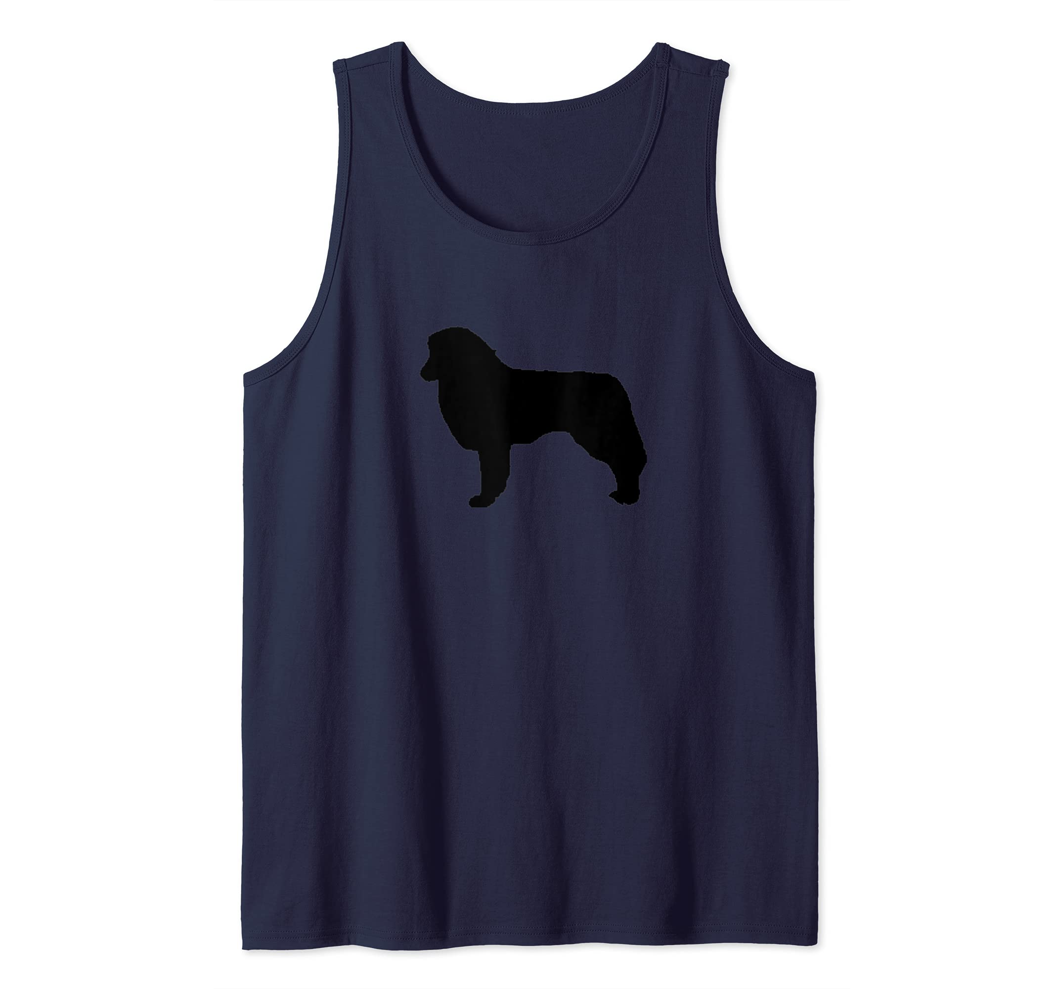 Silhouette of Dog Breed - Shepherd Tank Top
