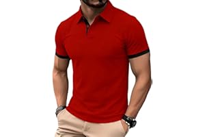 T Shirts for Man Casual Short Sleeve Button Down Lapel T-Shirts Summer Lightweight Beach Vacation Henley Basic Shirt